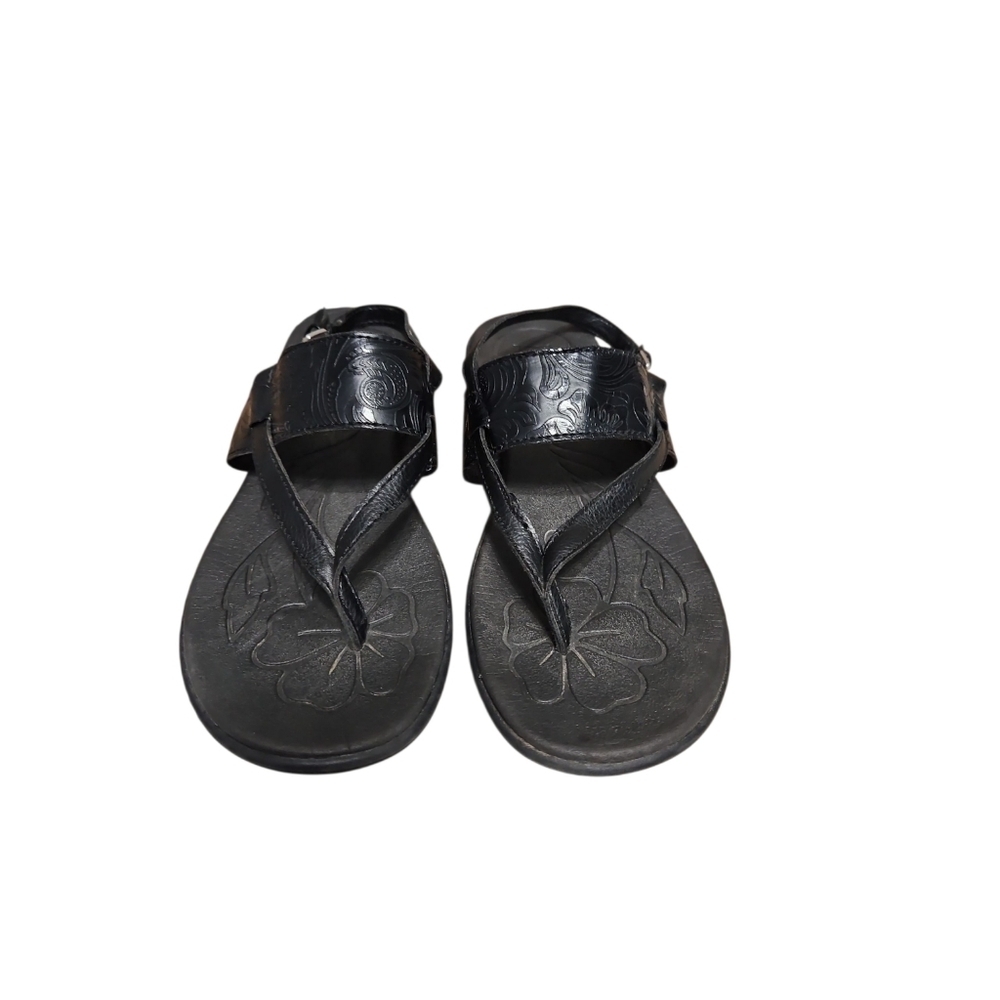 B.o.c. Black Regan‎ Tooled Sandals Size 8